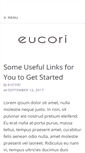 Mobile Screenshot of eucori.net